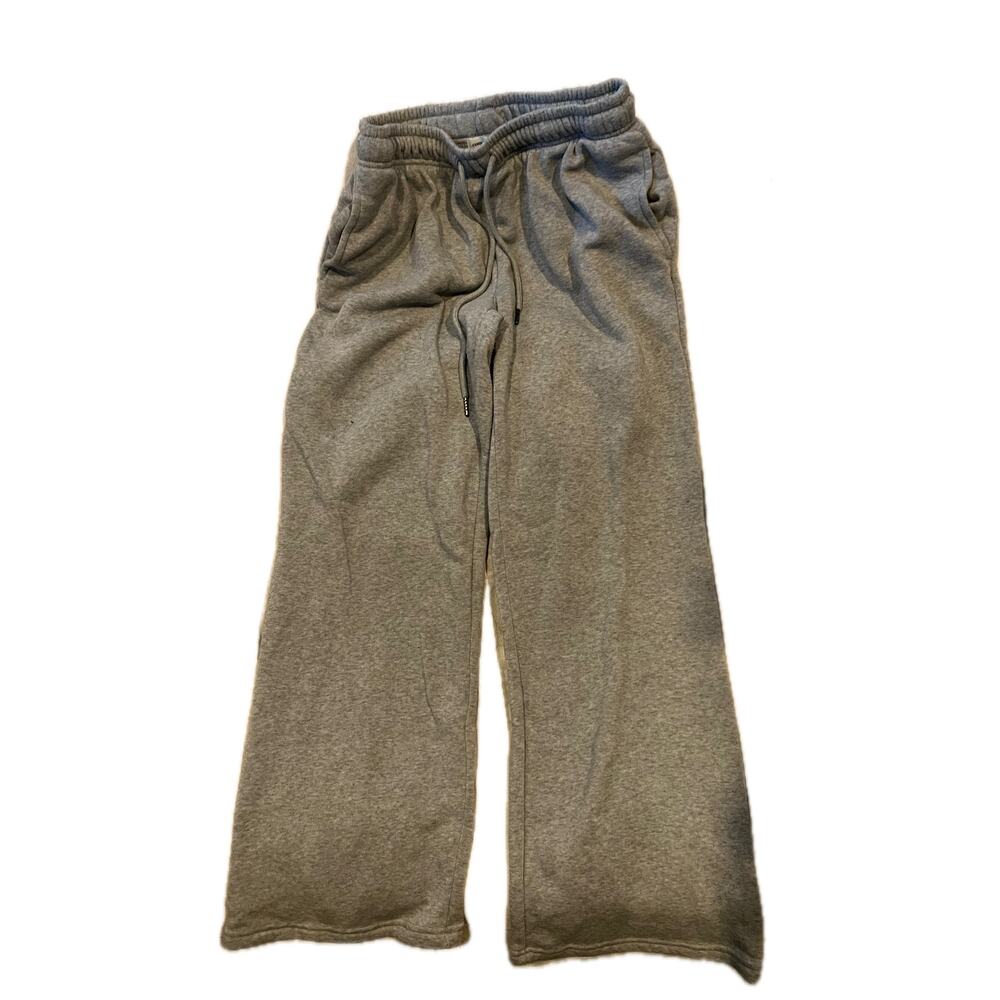 Common Stitch Wide Leg Sweat pants Joggers Woman Large